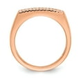 thumbnail image 2 of Solid 14k Rose Gold Polished Diamond Ring (1/5ct.) - Size 8.5, 2 of 3