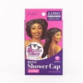 Esha Light Blue Waterproof Shower Cap for Dreads, Extra Long Hair