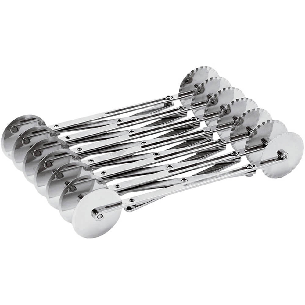 Paderno World Cuisine 4782207 Multi Wheel Dough Cutter