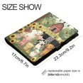 thumbnail image 3 of Leather Planner Leather Notebook Notebook Journal Binder Design Pen Pocket Design Convenient for Storage Farm Animal Scene, 3 of 6