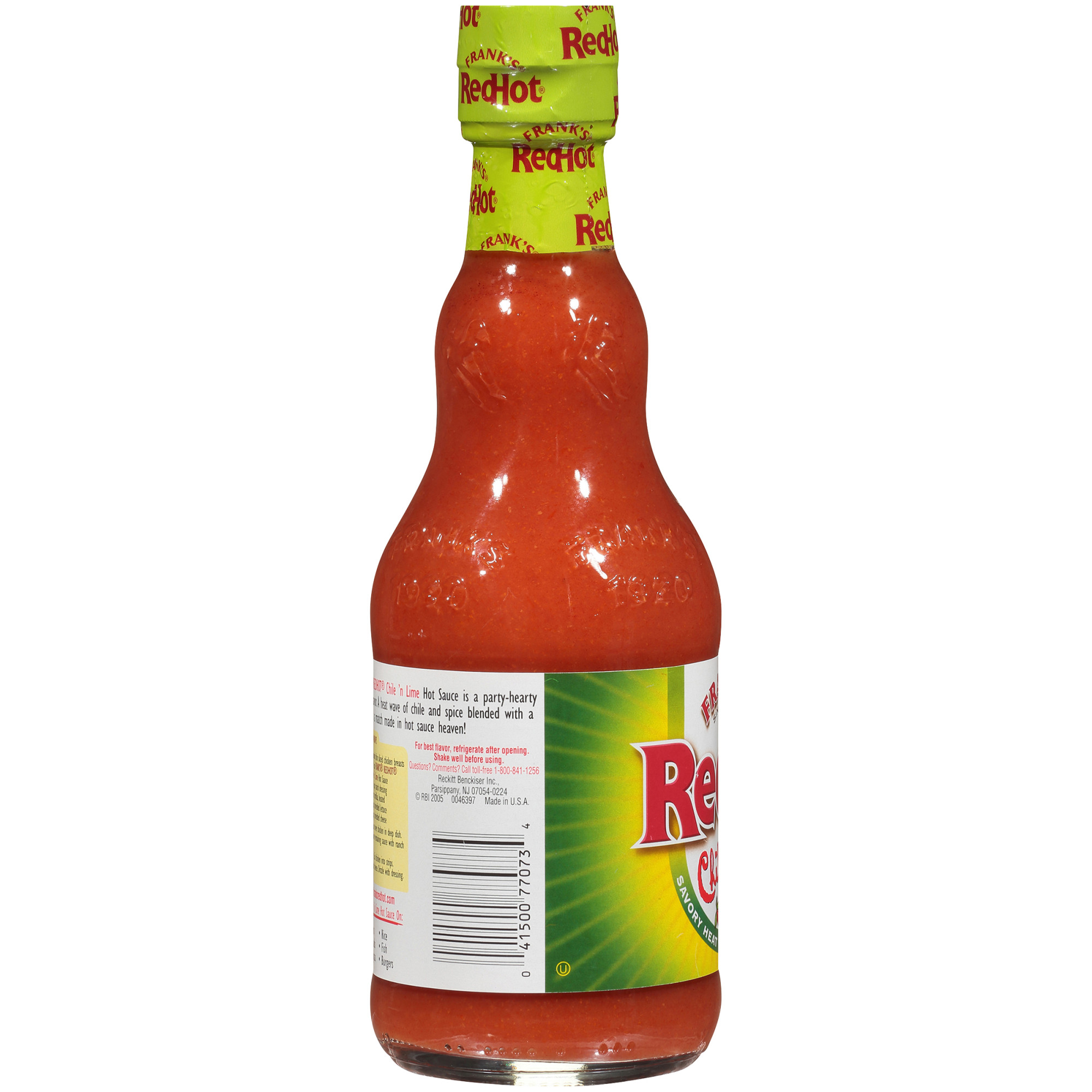 Frank S Redhot Chili N Lime Hot Sauce 12 Fl Oz