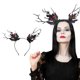 thumbnail image 2 of Gorgeous Flower Headband Branches Spiderling Cosplay Accessories Headdress with Foliage Branches Party Wear, 2 of 4