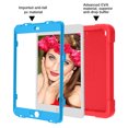 thumbnail image 4 of iPad 10.2" 7th Generation Case Cover, Allytech Heavy Duty Protective Rugged Shockproof 360 Rotating Kickstand Kids Friendly Case Cover for Apple iPad 7th Generation 10.2" 2019, Red/Blue, 4 of 9