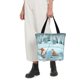 thumbnail image 5 of Balery Gnome And Red Fox Fishing Bolsa de Hombro con Diseño, Bolsa Grande y Duradera, Bolsa Versátil para Compras, 5 of 6