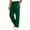 Green, variant on TKKCS Mens Baggy Straight Sweatpants Elastic Drawstring Waist Split Ankle Cuffs Casual Relaxed Fit Joggers with Side Pockets Black XL
