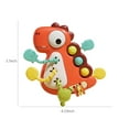 thumbnail image 3 of KOYPTL Montessori Toys For Newborns 0-6-12-18 Months,Cute Dinosaur Safe And Soft Sensory Toys Can Be Bited And Grasping,Training Toys For Infants Kids Boys Girls 1-3+,Birthday Christmas Gift, 3 of 6