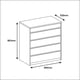thumbnail image 5 of COMODA ALTEREGO PREMIUM CONTEMPORANEO BLANCO 92 CM X 96 CM X 52 CM, 5 of 5