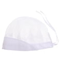 thumbnail image 4 of Sombrero de cocina de ajustable, tapa antipolvo, sombreros de desgaste de chef de hoteles de restaurante para adultos Red Blanca Soledad Sombrero de trabajo de Chef femenina, 4 of 10
