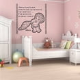 thumbnail image 3 of Sometimes Our Strengths Lie Beneath The Surface Girl Quote Silhouette Vinyl Wall Art Sticker Wall Decal Home Decoration Girl Boy Room Wall Decor Kinder Nursery Kids Children Room Size (10x10 inch), 3 of 3
