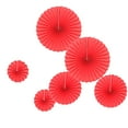 thumbnail image 2 of Cheers.US Wall Decoration Set/6 Pcs, Garlands Paper Fan Flower Tissue Pom Poms Decoration Hanging Decor, Birthday Party Baby Shower Wedding Events Decor | Creative Art Design Pattern, 2 of 7