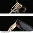 thumbnail image 5 of Rectangle Women Sunglasses For Men Vintage Sun Glasses Retro Shades UV400 Eyewear, 5 of 8