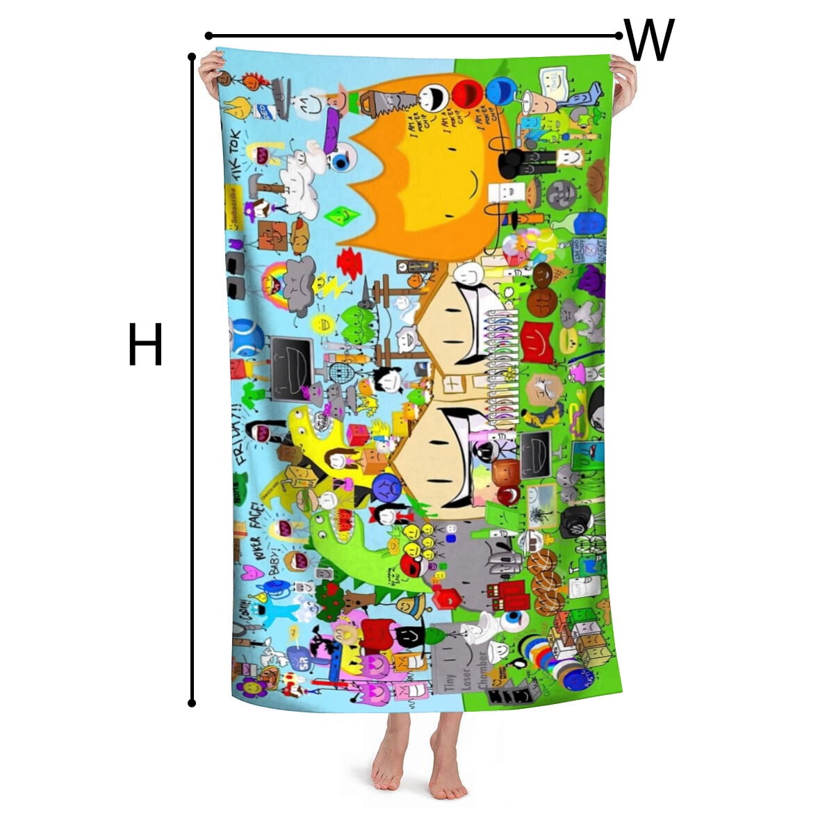 Battle for Dream Gifts Beach Towel for Women Girl Birthday Inspired Fan Bath Outdoor Music Lover