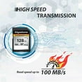 thumbnail image 5 of Giga SD Card 128GB 2-Pack V30 SDXC Memory Card High Speed 4K Ultra HD UHD Video Compatible with Canon Nikon Sony, 5 of 5