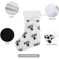 thumbnail image 3 of Coolnut Cow Print Christmas Stocking Personalized Large Candy Stocking, Xmas Stockings Decoration Hanging Gift for Family Holiday Party Ornaments Decor Fireplace, 3 of 7