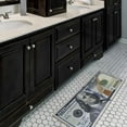 thumbnail image 5 of Ottomanson Machine Washable 100 Dollar Bill Non-Slip Rubberback 17x43 Money Rug, 17" x 43", Multicolor, 5 of 7