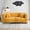 Ginger, variant on Wiilayok 75" 3 Seater Velvet Sofa,Modern Upholstered Tufted Sofa with Golden Metal Legs and 2 Pillows,Comfy Sofa Couch for Living Room,Pink
