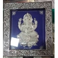 thumbnail image 3 of GoldGiftIdeas Pure 999 Silver Ganesha Photo Frame for Home, Ganpati Frame for Gift, Lord Ganesha Idol for Pooja Room, Occasional Return Gift (Pack of 5), 3 of 5