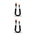 thumbnail image 1 of Monstrate Cable de carga Resorte retráctil de carga rápida Cable de bolsillo Telescópico escalable Tablet Cable de datos Oficina Hotel Type2 NO2, 1 of 6