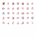 thumbnail image 5 of 35pcs-50pcs Cute Stickers Christmas Stickers Winter Stickers Gift Stickers for Laptops Notebooks Suitcases, 5 of 9