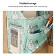 thumbnail image 4 of Vikakiooze Wall Hanging Storage Bag Fabric Storage Bag Wall Hanging Organizer Bag With Pockets For Kitchen Bedroom Bathroom, 4 of 6
