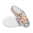 thumbnail image 3 of Lsque Snake Pattern Womens Comfort Cotton on Scuff With Memory Foam and Anti-skid Sole Slipper-46/47, 3 of 7