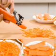thumbnail image 6 of Multifunctional Veggie Peeler - 3 in 1 Y Shaped Fruits & Veggie Peeler w/Serrated, Zesters Kitchen Gadgets- Rotating Potato Peeler for kitchen w/Soft Grip Handle, 6 of 7