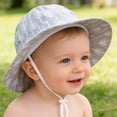 thumbnail image 4 of Xfvqtps Chapeau de Soleil d'Été pour Enfants Garçons Filles Imprimé Mignon Sangle Réglable Pliable Packale Plage Respirant Protection Solaire, 4 of 8