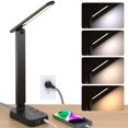 thumbnail image 1 of Lámpara de escritorio Addtam LED Power Strip, 3 salidas y 4 puertos USB, 1 of 7