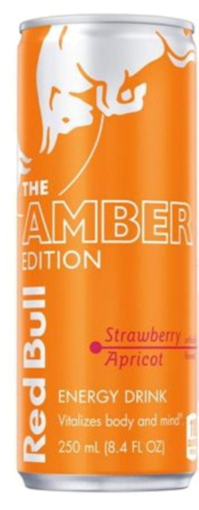 Red Bull Editions Variety Pack,8.4fl.oz. Pack of 24 : Red, Yellow, Amber, Blue, Green, Original , Coconut, Pink Editions.