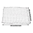 thumbnail image 5 of 82x59in Cargo Net For Pickup Truck Bed Heavy Duty Net Mesh Organizer, 5 of 6