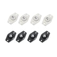 thumbnail image 1 of Mini ruedas giratorias autoadhesivas de material duradero, fáciles de instalar sin necesidad de taladrar, compactas y flexibles, con rotación de 360 grados, para cajas de almacenamiento, muebles, 1 of 5