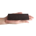 thumbnail image 6 of Ebony/Ebony Wood Timber Blank Faded Resistor Instrument Ebony Blank DIY Material 2 Pieces Musical Instrument Wood Block Supplies Gadget Accessories, 6 of 10