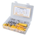 thumbnail image 3 of Wall Anchors Screws Kit, Cross Self Tapping Screw Set Carbon Steel Nylon Plastic With Storage Box For Curtain, 3 of 8