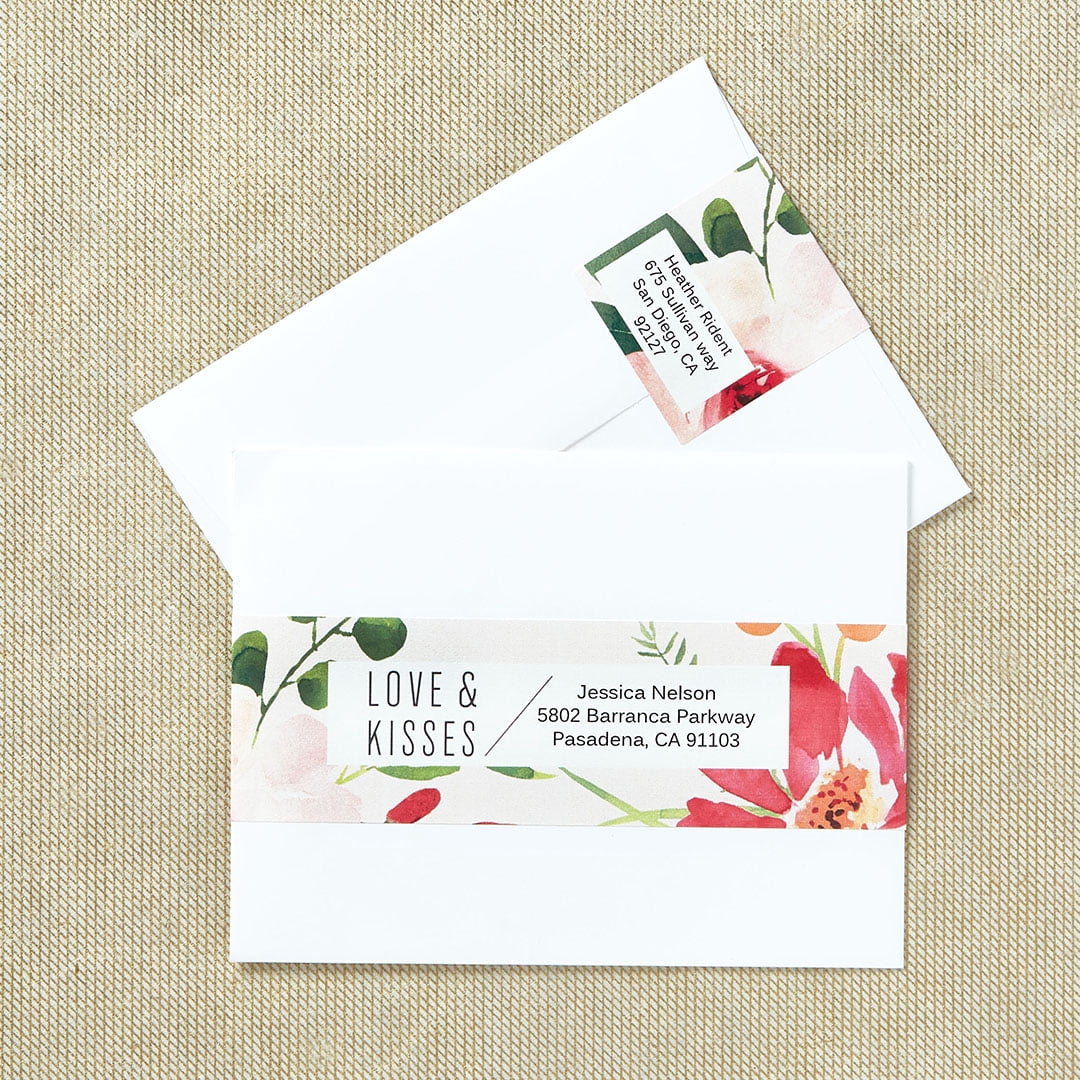 Avery Matte White Rectangle Labels, 8" x 3.5", 200 Labels