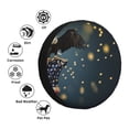 thumbnail image 4 of Balery North American Bald Eagle Cubiertas para Neumáticos - Protector Resistente para Neumáticos de Camioneta, SUV, Remolque, Camper y RV-16 inch, 4 of 6