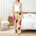 thumbnail image 4 of Balery Donuts Pantalones de pijama para mujer, pijamas ultraligeros, pantalones de estar por casa-Small, 4 of 6