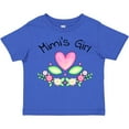 thumbnail image 3 of Inktastic Mimi's Girl Heart Flowers Girls Toddler T-Shirt, 3 of 5