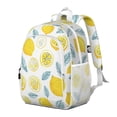 thumbnail image 2 of Lemon Backpack for School,Cute School Bag,Schoolbag with Adjustable Shoulder Straps & Padded Back,15"x11.42"x5.5", 2 of 6