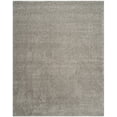 thumbnail image 5 of SAFAVIEH Santa Monica Chelsey Solid Shag Area Rug, Silver, 8' x 10', 5 of 7