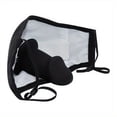 thumbnail image 3 of 1pc Dildo Mask, Mouth Gag, Women's Passion Removal Mouth Ball Gag, Erotic Thickened Black Mask, BDSM Adult Erotic Supplies, 3 of 4