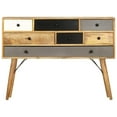 thumbnail image 2 of vidaXL Sideboard 110x30x82 cm Solid Mango Wood, 2 of 5