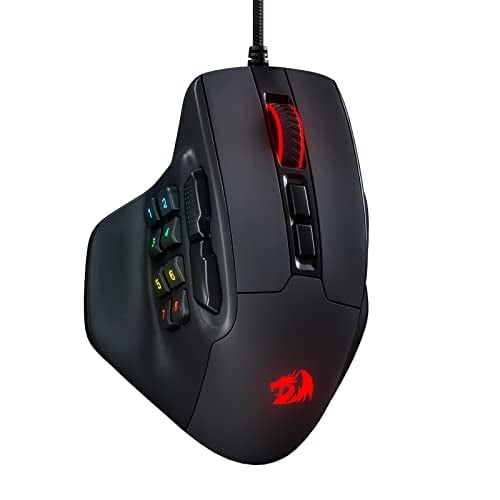 Redragon M811 Aatrox MMO Gaming Mouse, 15 botones programabl Redragon Redragon