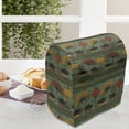 thumbnail image 3 of Tea Party Stand Mixer Cover, Ethnicity Theme Grunge Bamboo Branches Chinese Lanterns, Kitchen Appliance Organizer Bag Cover with Pockets, 5 Quarts, Reseda Green Marigold, by Ambesonne, 3 of 4