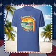 thumbnail image 5 of American Classic Beach T-Shirt Vintage Longboard Surf Patriotic Tee, 5 of 5
