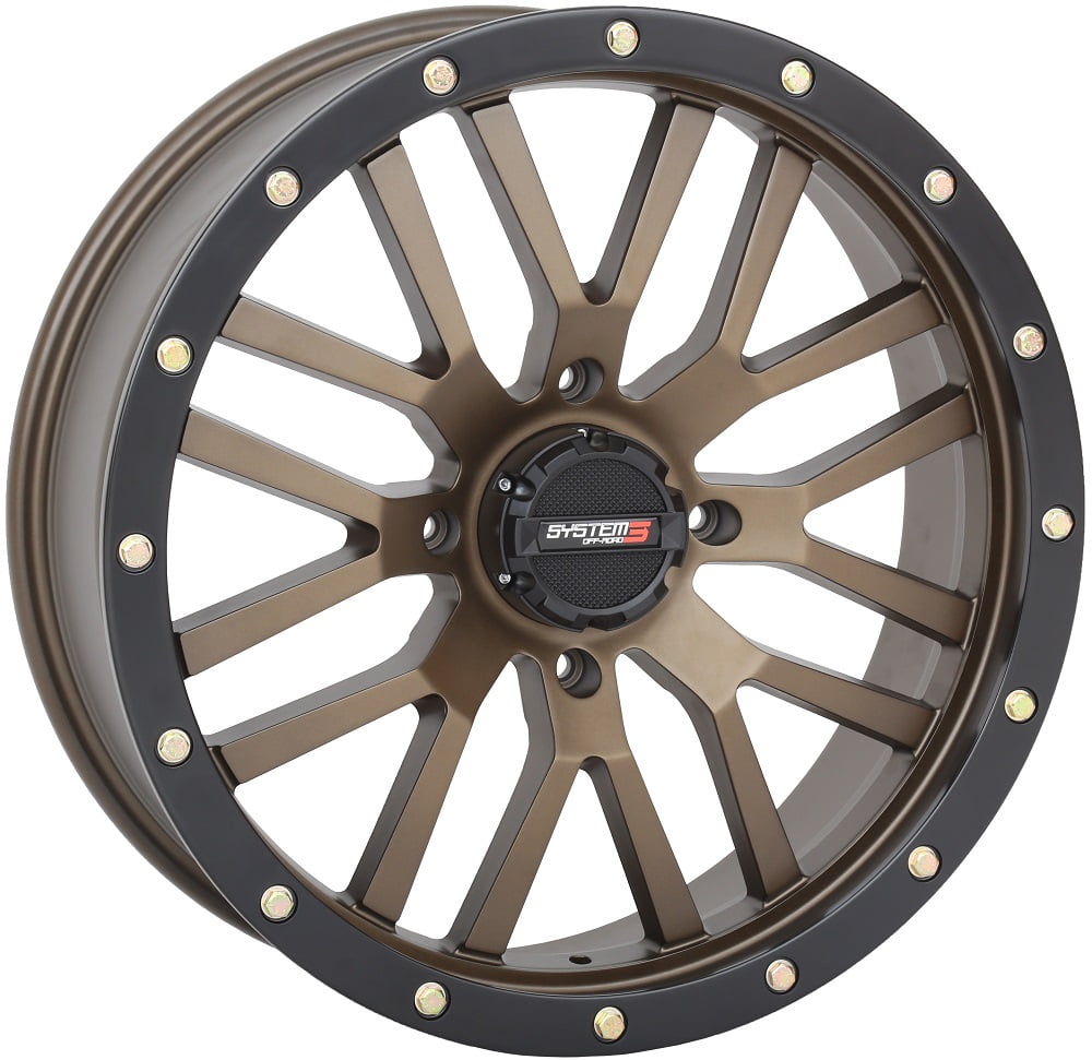 System 3 ST3 20x6.5 ATV/UTV Wheel Bronze (4/156) 4+2.5 [20S31256