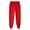 Red, variant on cllios Men's Casual Jogger Pants, Tapered Athletic Sweatpants for Jogging Running Exercise Gym Workout