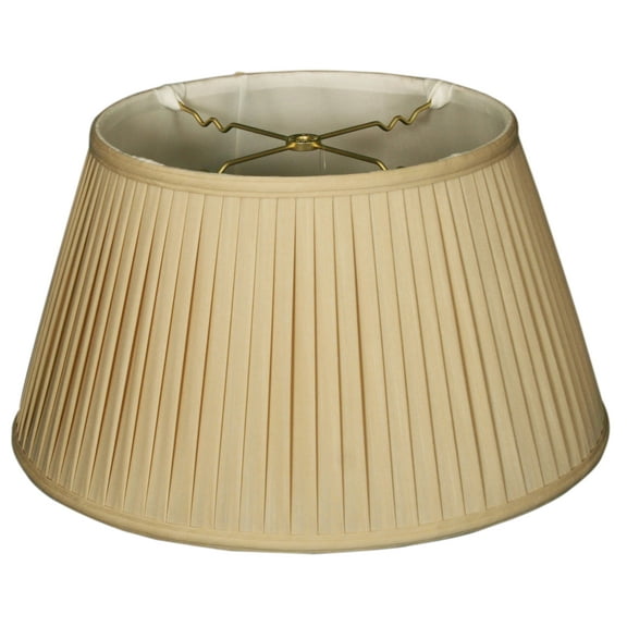 Royal Designs 12.5" Way Out Scallop Bell Lamp Shade Beige