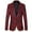 Wine, variant on jjayotai Mens Coat Jacket Clearance Men's Fashion Casual Personality Handsome Slim Fashion Suit Jacket Suit