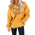 thumbnail image 1 of Gibobby Sudaderas para mujer, Sudaderas de manga larga con capucha para mujer, suéteres de forro polar, sudaderas con capucha Y2k con bolsillos(Amarillo,XG), 1 of 4