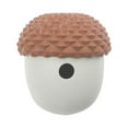 thumbnail image 3 of Juguete para Masticar para perros Yuyangstore Bola de golosinas para perros Marrón Con Gris, 3 of 8